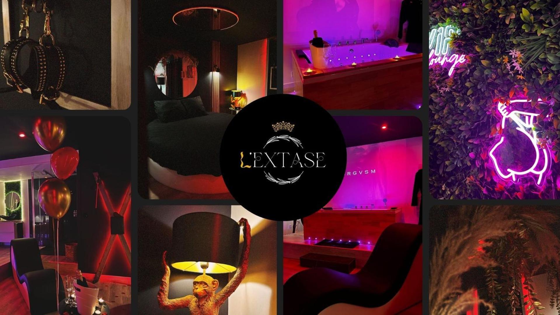 Love Room Haut De Gamme - L'Extase Avec Jacuzzi Violaines Kültér fotó